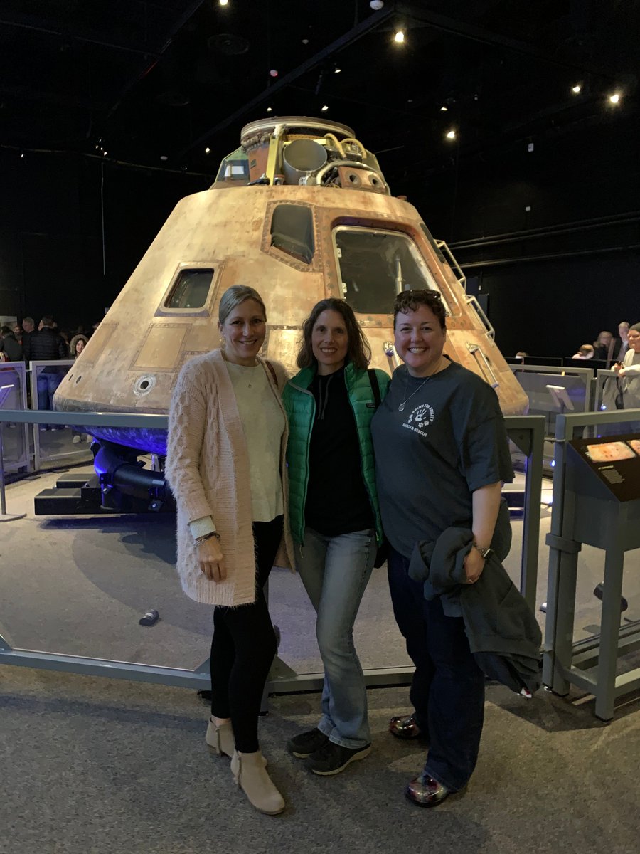ProfKyleMack's tweet photo. Some of our @NagelNighthawks 7th Grade #science teachers at the @CincyMuseum for the #MoonExhibit #NagelBeTheChange https://t.co/TeGPidjtlk