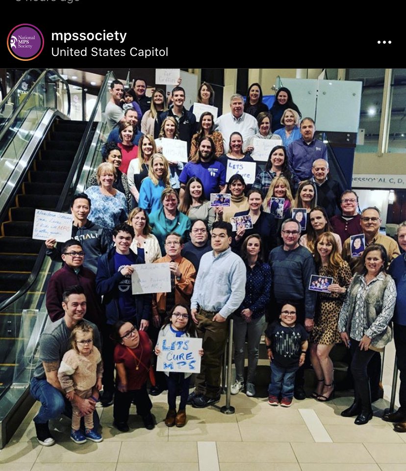 MRamirezJohnson's tweet photo. Can you 👀 me? Can’t wait for tomorrow! Advocating for my angels Dorian and Wynn. Thank you to the ⁦@MPSSociety⁩ for entrusting us with your mission 💜
#ML2 
 #MPSdc2020 #RareDiseaseWeek2020 #MPSstormsTheHill https://t.co/k4G4zr0S5Q