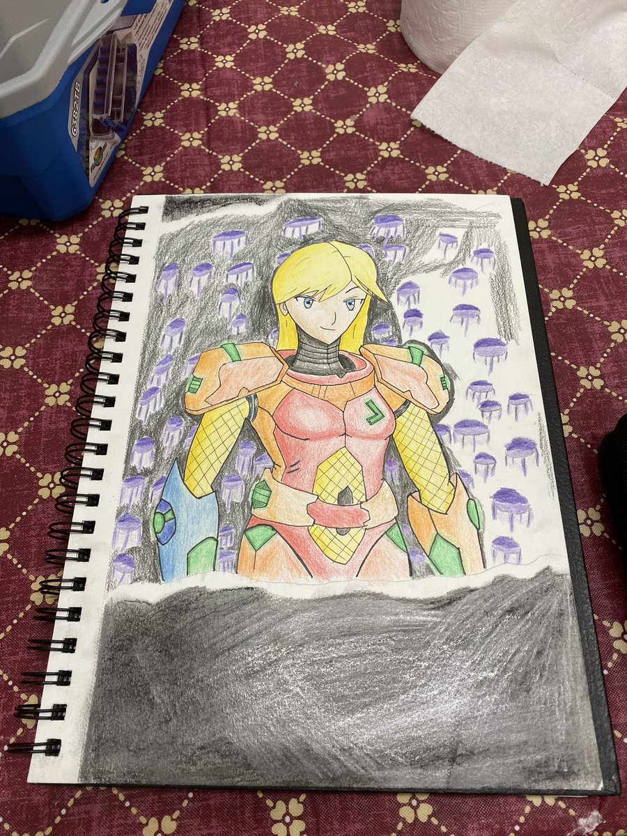 GCGVII's tweet image. Finally finished it. I give you Samus Aran. @MetroidDatabase @markcrilley @metroidhq