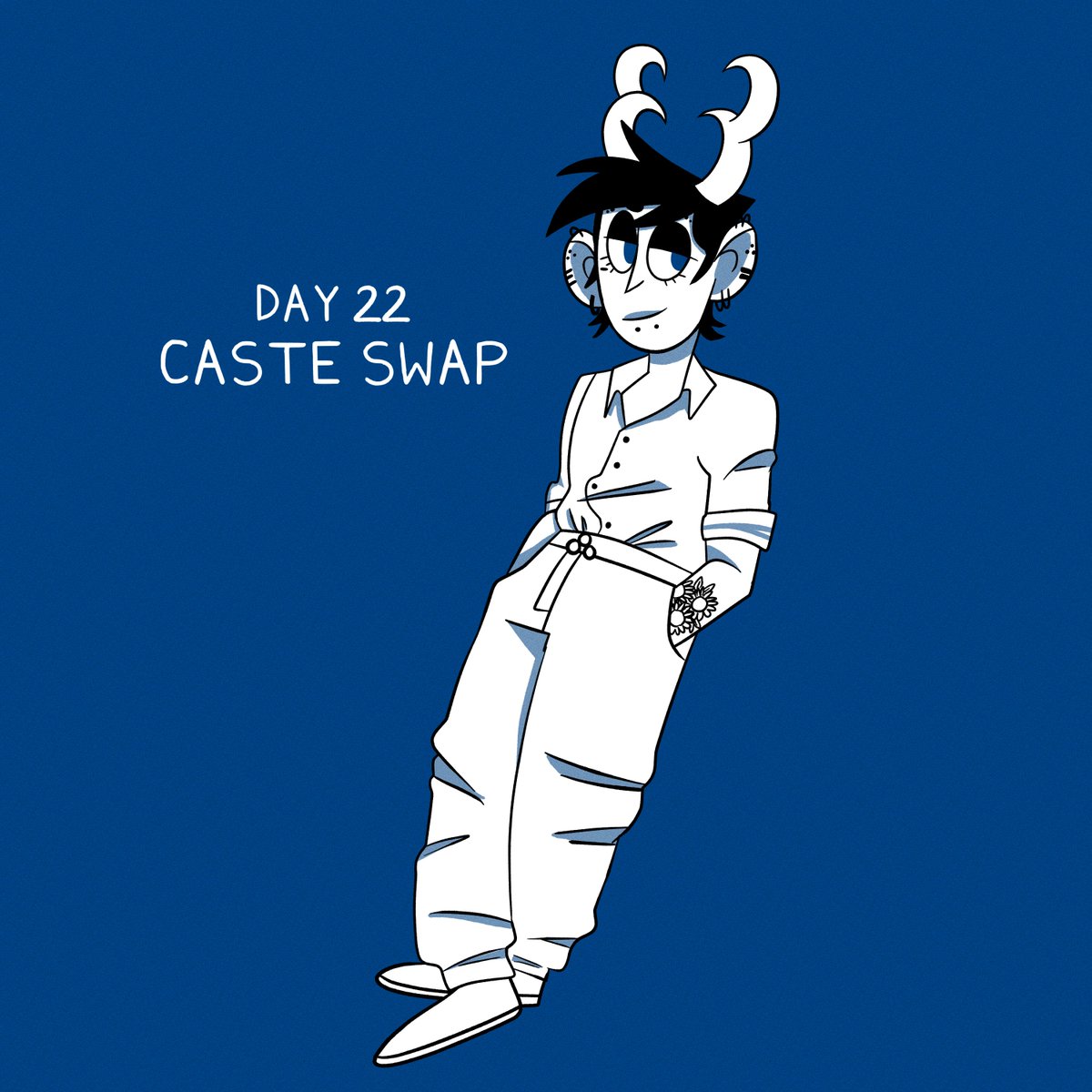 melonsharks's tweet photo. Day 23 was caste swap! Im very late but here's a Wilmel.
#fantrolls #ftf2020 https://t.co/wWEqR1RPa4