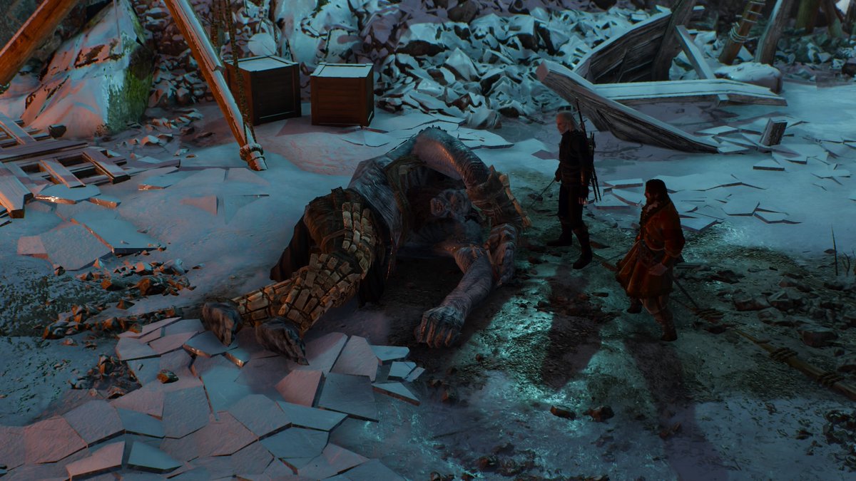 Chris13210613's tweet photo. #GERALT #Witcher3 #Witcher #Snowgiant #PS4share https://t.co/B6enRYSeVm