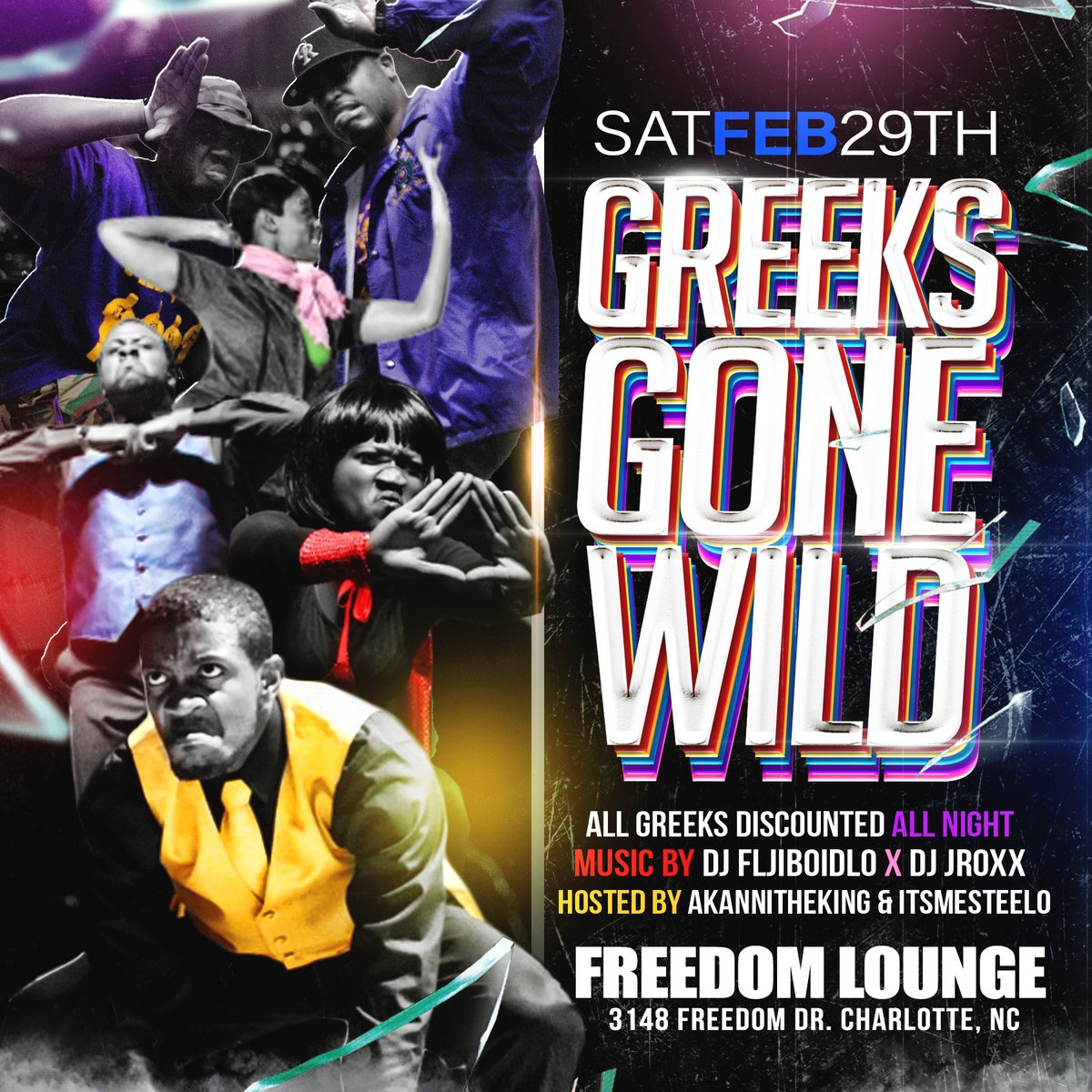 angel_kiaras's tweet image. #LevelUppEnt  PRESENTS :

#GreeksGoneWild CIAA EDITION

Hosted By: @AkanniTheKing &amp;amp; @ItsMeSteelo_ 

Music By: @FijiBoiDlo @dj_jroxx 

eventbrite.co.uk/e/greeksgonewi…

#UNCC #JCSU #NCAT #WSSU #UNCG #FAYSTATE #UNCP #NCCU #NCSU