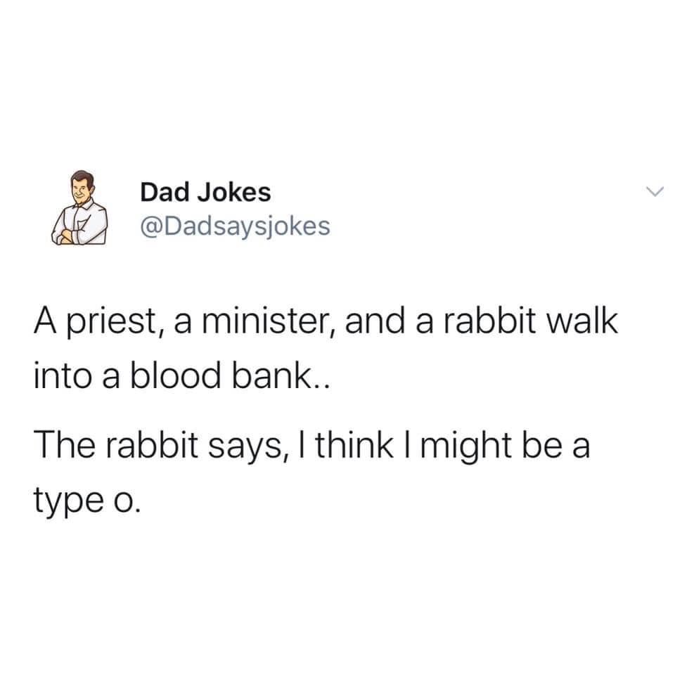 DeanBranson's tweet photo. My daughter shares the best puns with me! https://t.co/POV9Vhtp7r