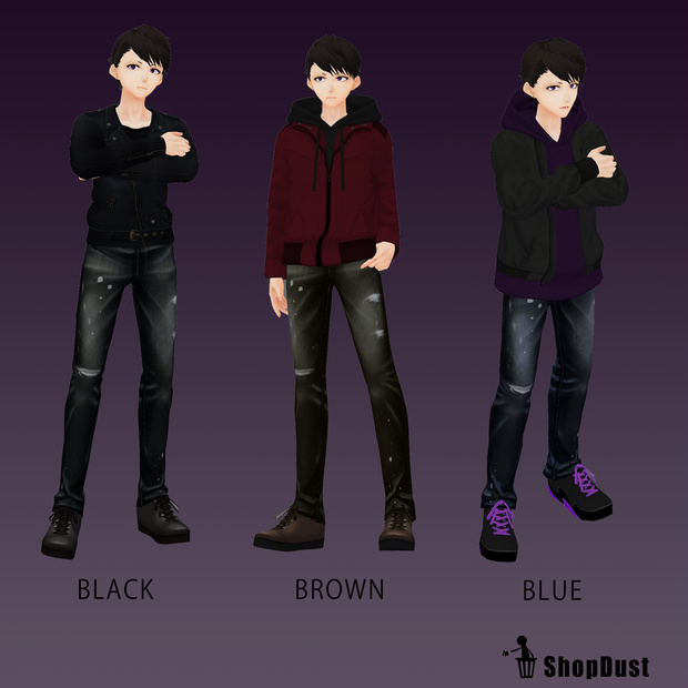 男性vroidのtwitterイラスト検索結果