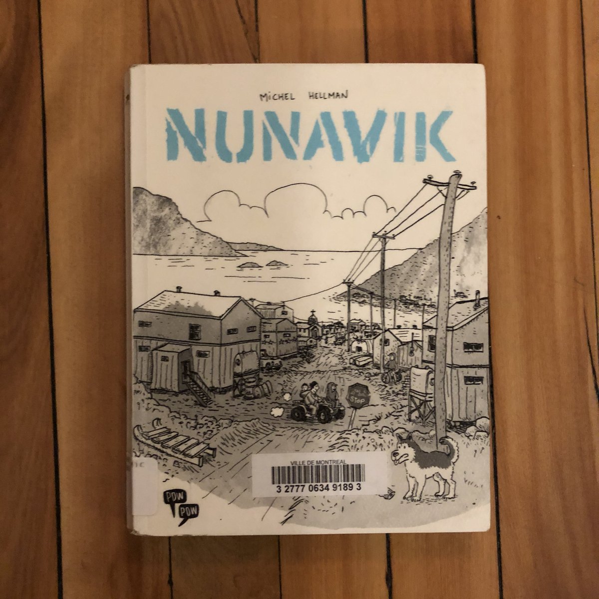 17/52Nunavik by Michel Hellman.  #52booksin52weeks  #2020books  #booksof2020  #graphicnovel