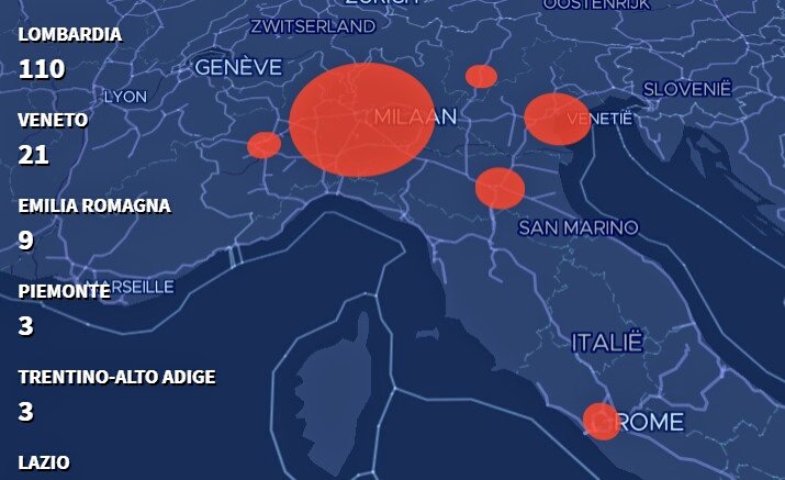2075CE's tweet photo. Feb 24, 2020. UPDATES:
🔹 Explosive rise of cases in South Korea. Now at 763.
🔹157 cases, 3 deaths in Italy
🔹4 UK nationals from Diamond Princess test positive
🔹Passenger from Iran on a flight from Montreal to Vancouver tests positive
🔹 Iran's neighbours seal land borders https://t.co/1JvPVZRBIC