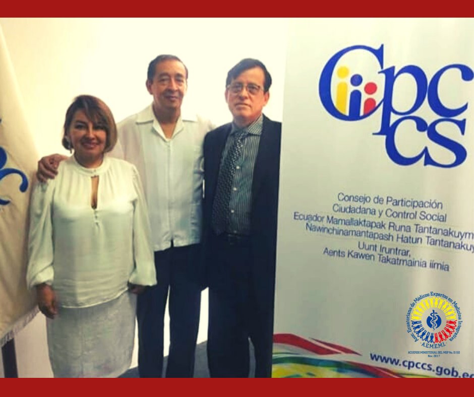 aememiecuador's tweet photo. Trabajando por una regulación coherente de las Terapias Alternativas. #AEMEMI #AememiEcuador Consejo de Participación Ciudadana y Control Social (CPCCS) #TerapiasAlternativas #MedicinaIntegrativa https://t.co/1pJhtcJYm2