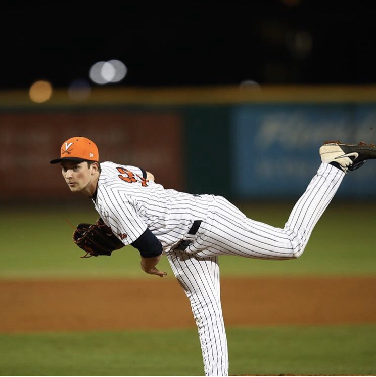 BURGSportsnet's tweet photo. BURG Sports followers, today Potomac Falls alum Nate Savino pitched for UVA. He went 1.1 innings pitched, only allowed one run, had three strikeouts, and faced seven batters. UVA defeated Bucknell 12 to 3 @PFHSBaseball @PFannouncements 

Photo Credit : @UVABaseball https://t.co/LdGY9YzunN