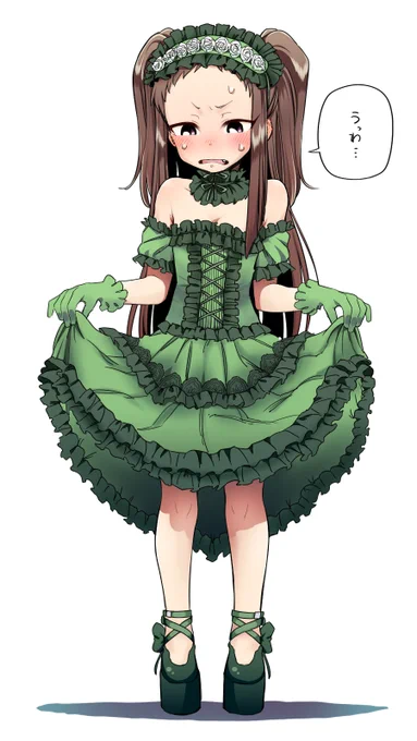 こんな感じで麗奈描いてる!法被の参考にしてくだされ! 