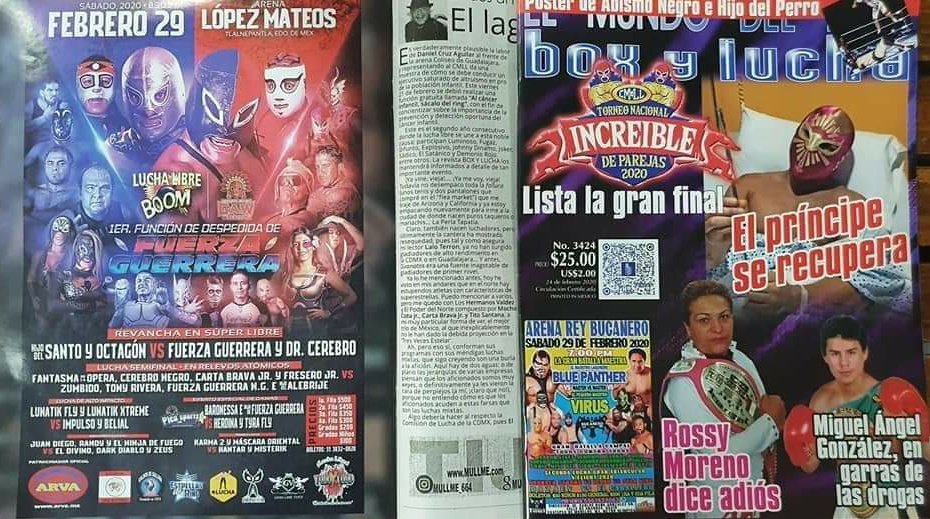 BoomLibre's tweet photo. Gracias a @BoxyLucha por la publicación del cartel de 29 de febrero en @almuweaull conla despedida de @fuerzagsr acompañado de @CerebroAlex1 vs @ElHijodelSanto @Octagon_real en una lucha Super Libre y todo un cartel de lujo! https://t.co/3FsndL9ZyA