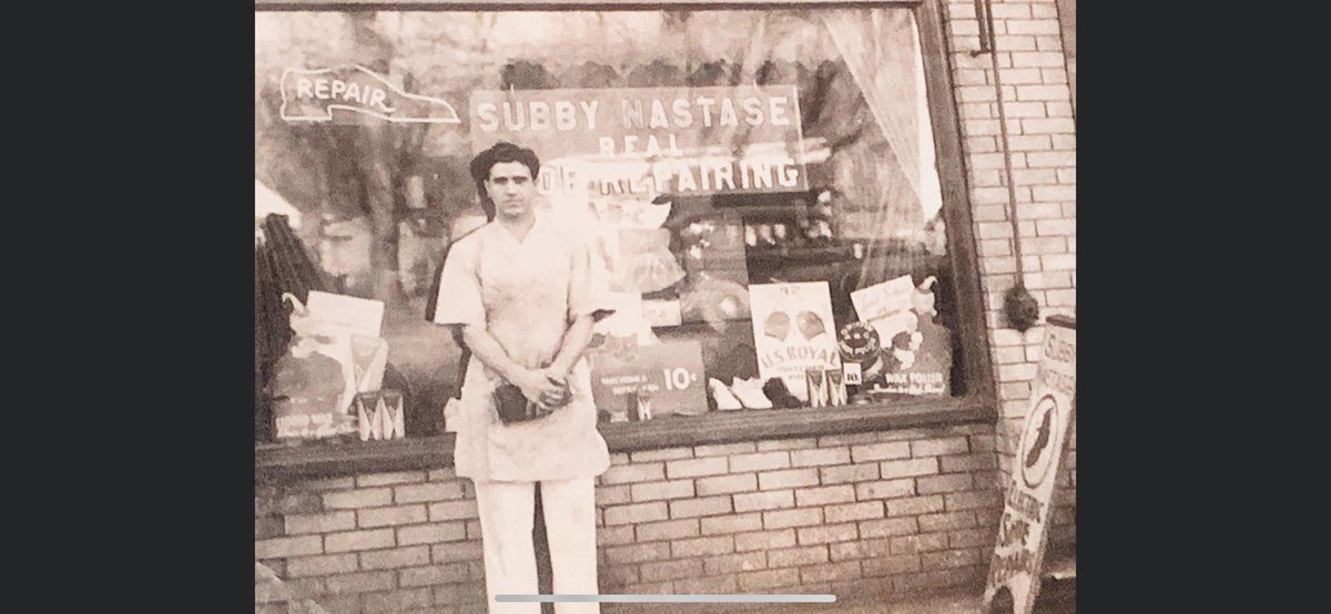 GoBigRed143's tweet photo. #RIPGrandpa 25 years ago! #TwentyFiveYearsAgo #Eighty #LMNPhotos #ShoeRepair #SubbyNastase
12/14/1914 - 02/23/1995 #SebastianNastase #Nastase #NoMiddleName #Subby #Italian https://t.co/BIo4E5qB8K