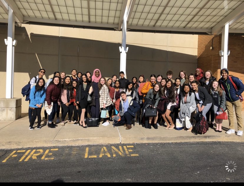 DHSSPEECH's tweet photo. Congratulations to Rabiah Na’Allah for finishing 6th in the state for SOS and OC! Congratulations to DHS Speech for having eight other categories be in the top 20! DHS Speech DOMINATES! https://t.co/ByYq57P9Ov