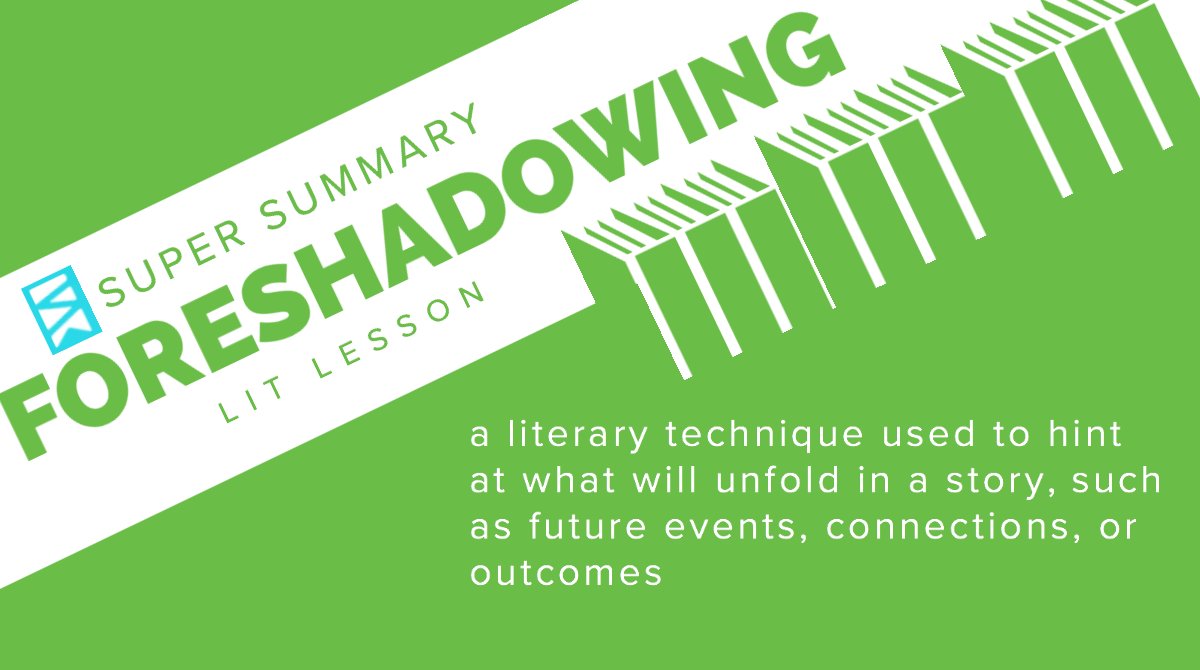 SuperSummary's tweet photo. Charlotte Perkins Gilmanβs #TheYellowWallpaper is rife with #foreshadowing. Did you notice? #LitLesson #teaching #EnglishTeacher #LiteraryDevice #LiteraryAnalysis #Writing https://t.co/OBULn5ukDu https://t.co/dJzk53HIPX