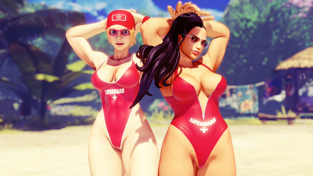 Baywatch (SF Edition) #SFVCE #SFV #StreetFighter #StreetFighterV #Laura #Lu...