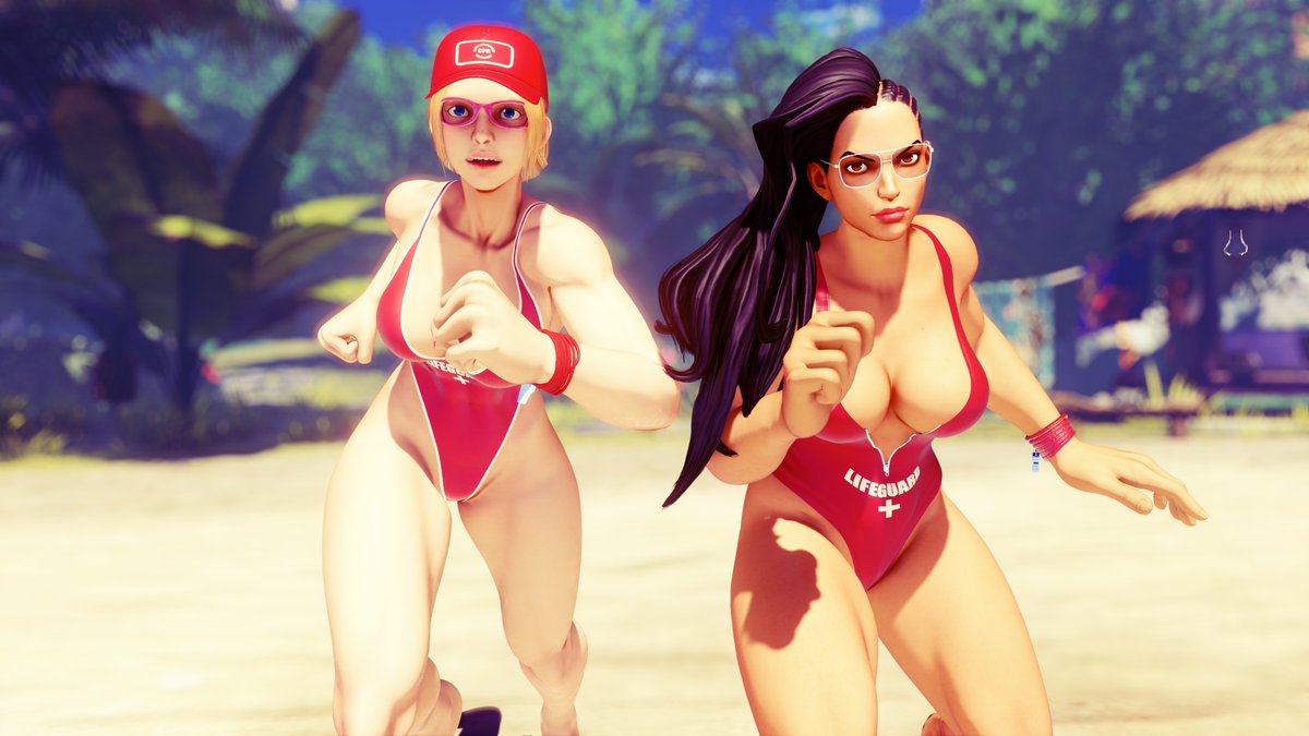 Baywatch (SF Edition) #SFVCE #SFV #StreetFighter #StreetFighterV #Laura #Lu...