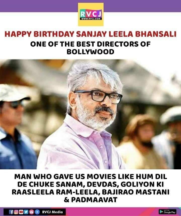 Happy Birthday Sanjay Leela Bhansali 