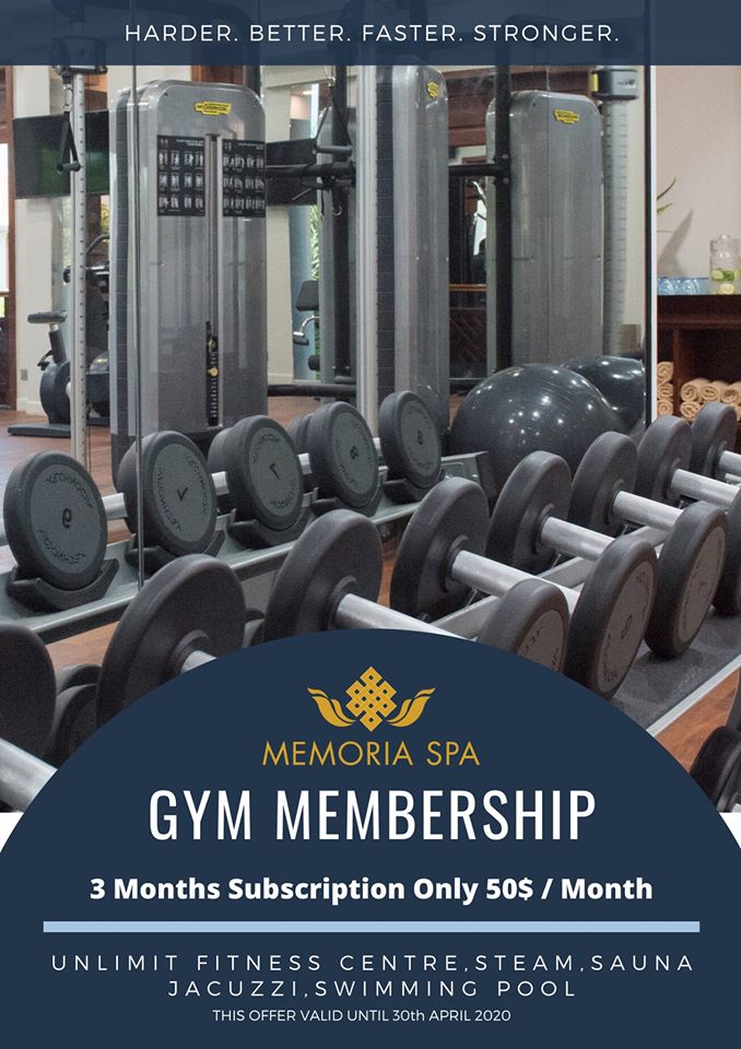 memoria_spa's tweet photo. The number one priority is your HEALTH

Now Memoria Spa, a wellness spa destination in Siem Reap, offers a special package with an exclusive subscription fee for only $ 50 per month!

Call now for more details: +855 69 259 888
Website: https://t.co/eVljresVlM

#spamembership https://t.co/zvHdzga7fS