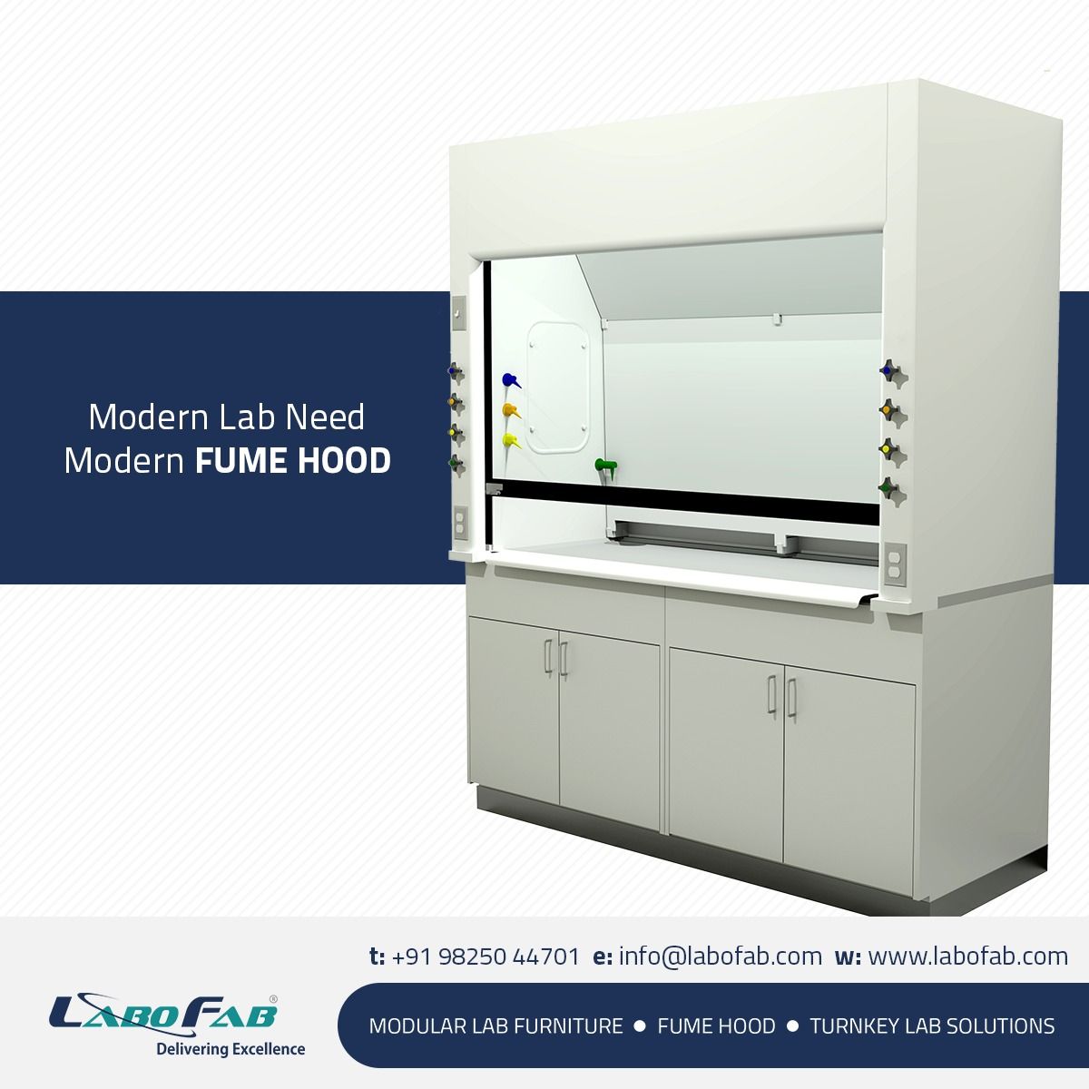 Labofab1's tweet photo. #Fumehoods built for the modern laboratories
1. User-friendly features for the new-generation scientists
2. Solid installation, low vibration, &amp; sound levels
3. Enhanced safety with latest technology
#Labofab #scientists #laboratory https://t.co/lHnmuxWJrS