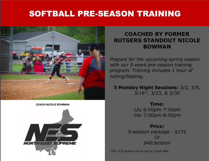 NES Softball Academy (NESSoftball) Twitter