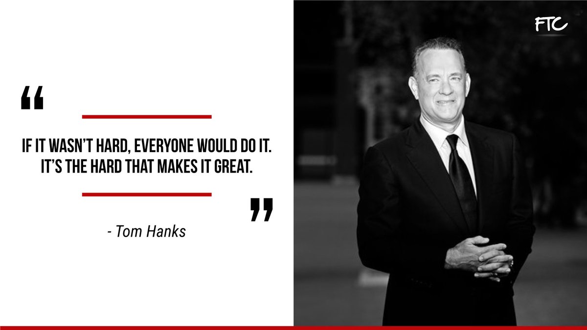 FTCTalent's tweet photo. Thomas Jeffrey Hanks is an American actor and filmmaker.
@tomhanks #TomHanks #ThomasJeffreyHanks #MondayMotivaton #MondayMood #MondayThoughts #AmericanActor #MondayQuotes #FTC #FTCTalent #FTCCasting #FTCCastingCall #Motivation #MotivationalQuotes #TomHanksQuotes https://t.co/DW3AzHGCUK