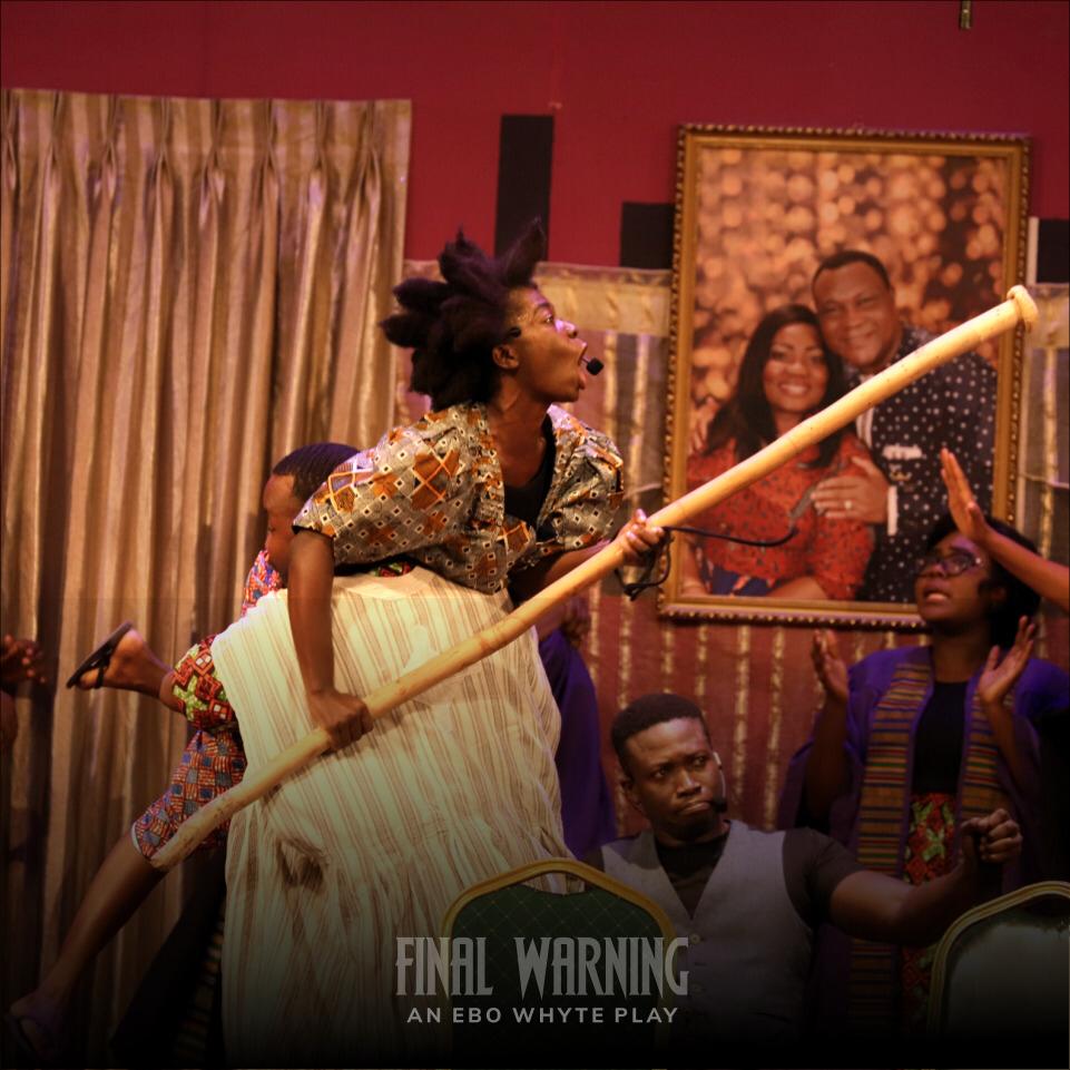 UncleEboWhyte's tweet photo. It's a scintillating and captivating drama that will hold you spell bound from start to finish. 

#finalwarningplay #finalwarning #anebowhyteplay https://t.co/6nuwkQSdma