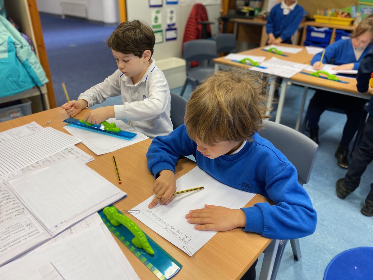 BSNJSV's tweet image. #JSVY2 are straight back into learning after a lovely half term break. This morning, they have been publishing their apology or complaint letter in English and investigating fractions in Maths. What a wonderful start to this half term!