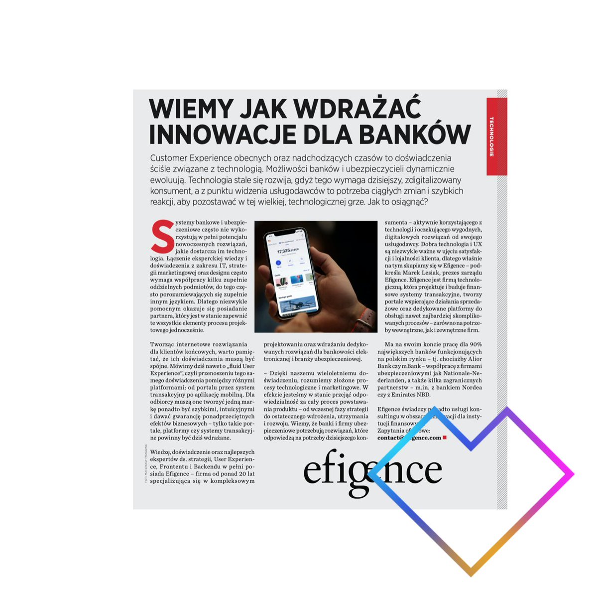What trends rule the world of fintechs today? You can find out by reading the latest issue of the <a href="/NewsweekPolska/">Newsweek Polska</a> magazine, where you will also find the quote of our President and Technology Director – Marek Lesiak. There is much more about us in this issue :-) Enjoy!