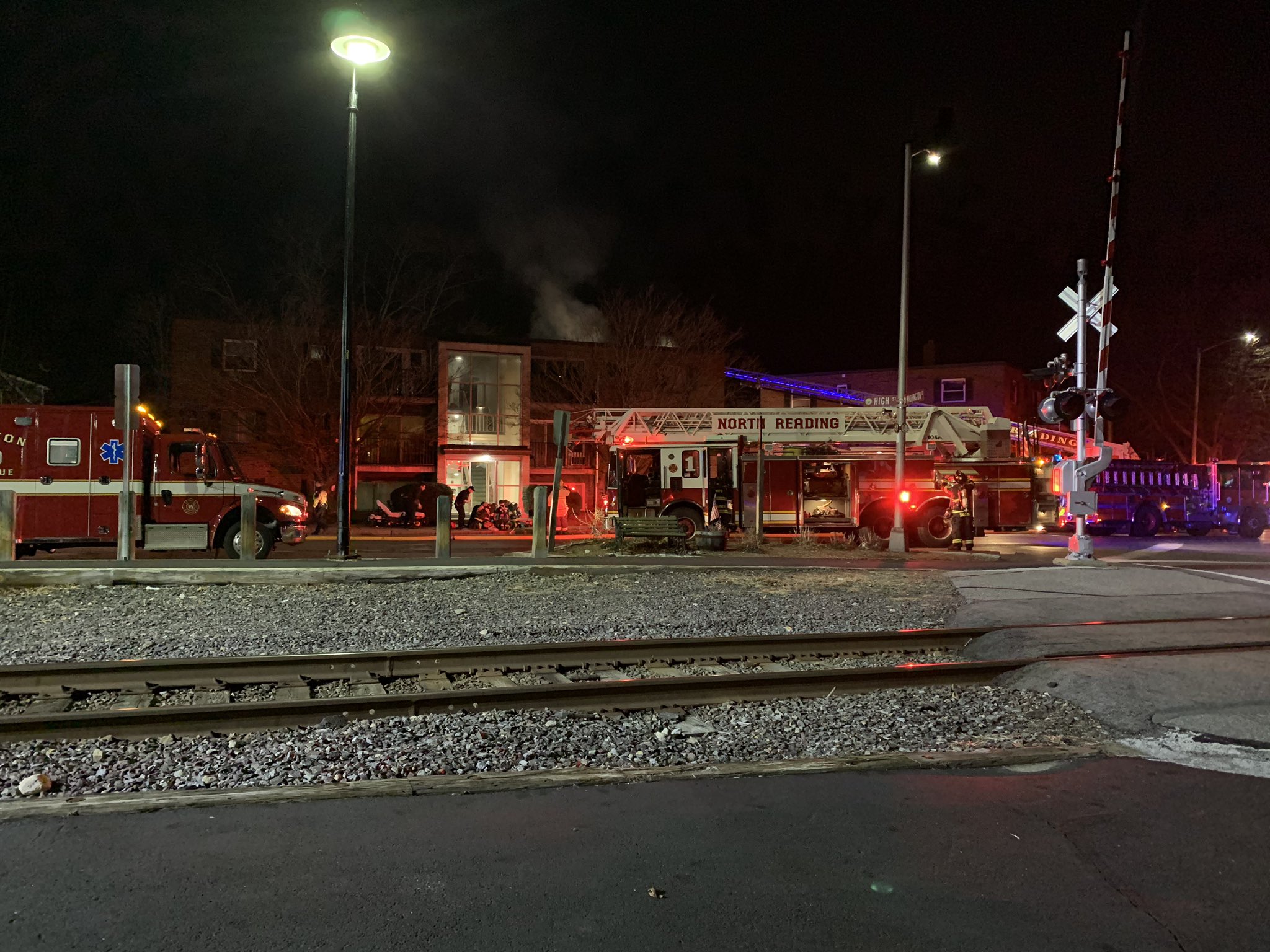 Matt Reed on Twitter "Just arrived at house fire at 1 High Street in