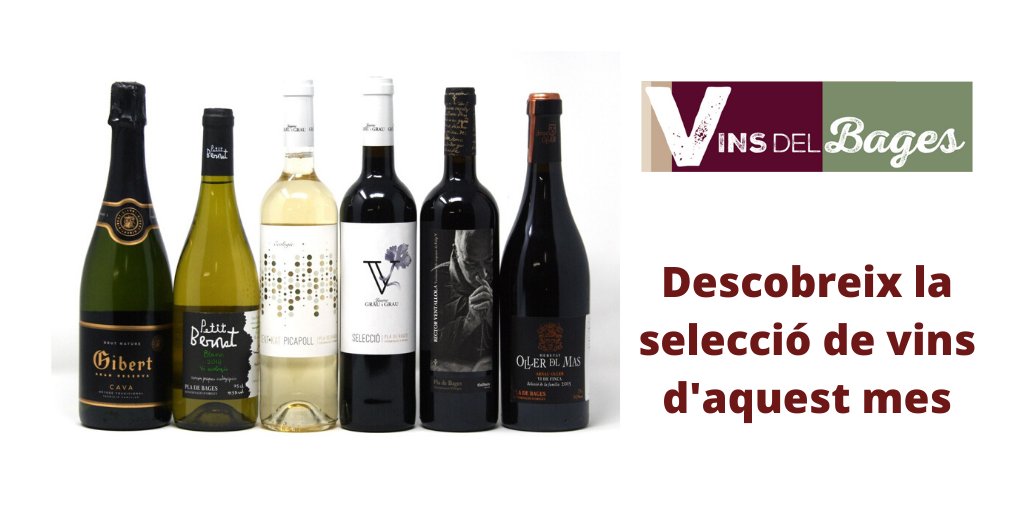 Descobreix la selecció de vins que ens porta Vins del Bages. Entra a catconsum.cat/sectors/alimen… #sumatalcanvi