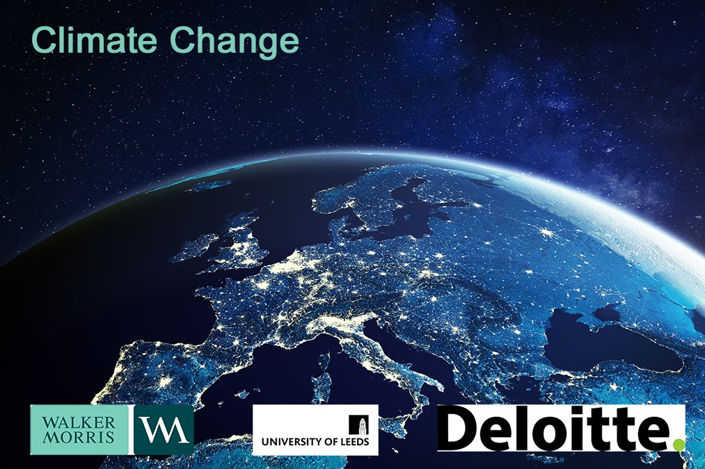 WalkerMorrisUK's tweet photo. Looking forward to this evening’s climate change dinner with @PriestleyCentre @UniversityLeeds and @DeloitteUK #climatechange #netzero https://t.co/s1DaiQ03zO