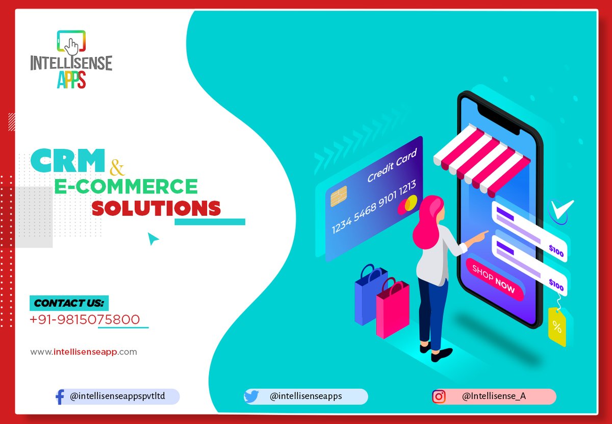 Intellisense_A's tweet image. Intellisense Apps provide CRM &amp;amp; E-Commerce solutions globally. bit.ly/2STO8lL

#crm #intellisenseapps #ecommerce