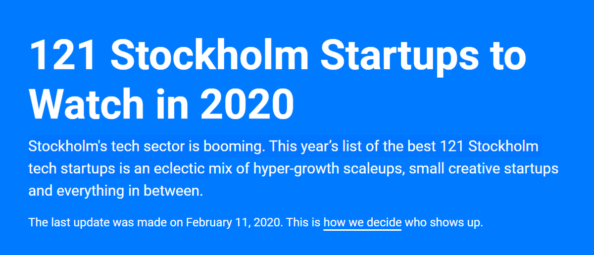 Sting (@stingsthlm) on Twitter photo Whoop! We're happy to see so many Sting companies on this list⚡️
Go <a href="/YourKarmaApp/">Karma • Save food with a tap</a> <a href="/Dreams_app/">Dreams Technology (part of Doconomy Group)</a> Nectarine Health <a href="/AppJobsGlobal/">AppJobs</a> <a href="/SellpySE/">Sellpy</a> <a href="/belecointerior/">Beleco</a> <a href="/Match2One/">@match2one</a> <a href="/Volumental/">Volumental</a> <a href="/TypelaneHQ/">Typelane</a> <a href="/DPOrganizer_EU/">DPOrganizer</a> <a href="/Barnebyscom/">Barnebys.com</a> Ingrid Cloud, Reve, <a href="/mondidopay/">Mondido</a> <a href="/unomaly/">mpin</a> bit.ly/32njhBl Whoop! We're happy to see so many Sting companies on this list⚡️
Go <a href="/YourKarmaApp/">Karma • Save food with a tap</a> <a href="/Dreams_app/">Dreams Technology (part of Doconomy Group)</a> Nectarine Health <a href="/AppJobsGlobal/">AppJobs</a> <a href="/SellpySE/">Sellpy</a> <a href="/belecointerior/">Beleco</a> <a href="/Match2One/">@match2one</a> <a href="/Volumental/">Volumental</a> <a href="/TypelaneHQ/">Typelane</a> <a href="/DPOrganizer_EU/">DPOrganizer</a> <a href="/Barnebyscom/">Barnebys.com</a> Ingrid Cloud, Reve, <a href="/mondidopay/">Mondido</a> <a href="/unomaly/">mpin</a> bit.ly/32njhBl