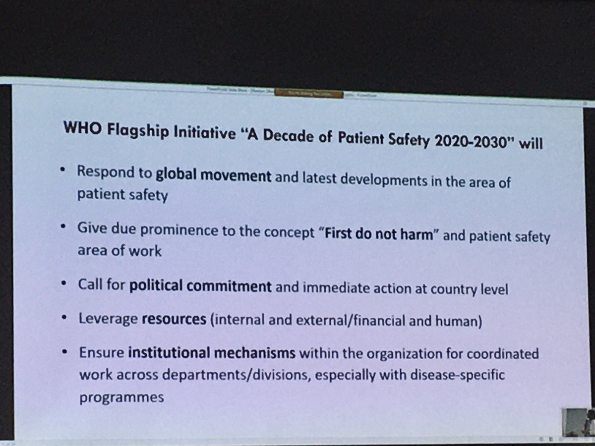 medwma's tweet photo. WMA is participating in the @WHO Global Consultation 
“A Decade of Patient Safety 2020-2030”: Formulating the Global Patient Safety Action Plan” 
Dr Neelam Dhingra: " We have seen patients getting harmed, and we want to do something about it." https://t.co/sCyusHyT83