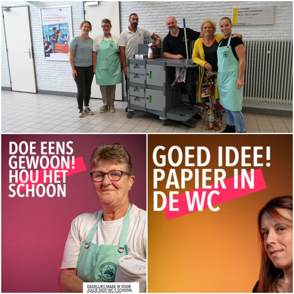 De HAN startte in 2019 een traject om de relatie tussen opdrachtgever en de schoonmaakbedrijven en schoonmakers te verbeteren. Judith Scherpenisse en Karin Sanders - van Heijst (facility manager) delen hun ervaringen. facto.nl/meer-plezier-b…