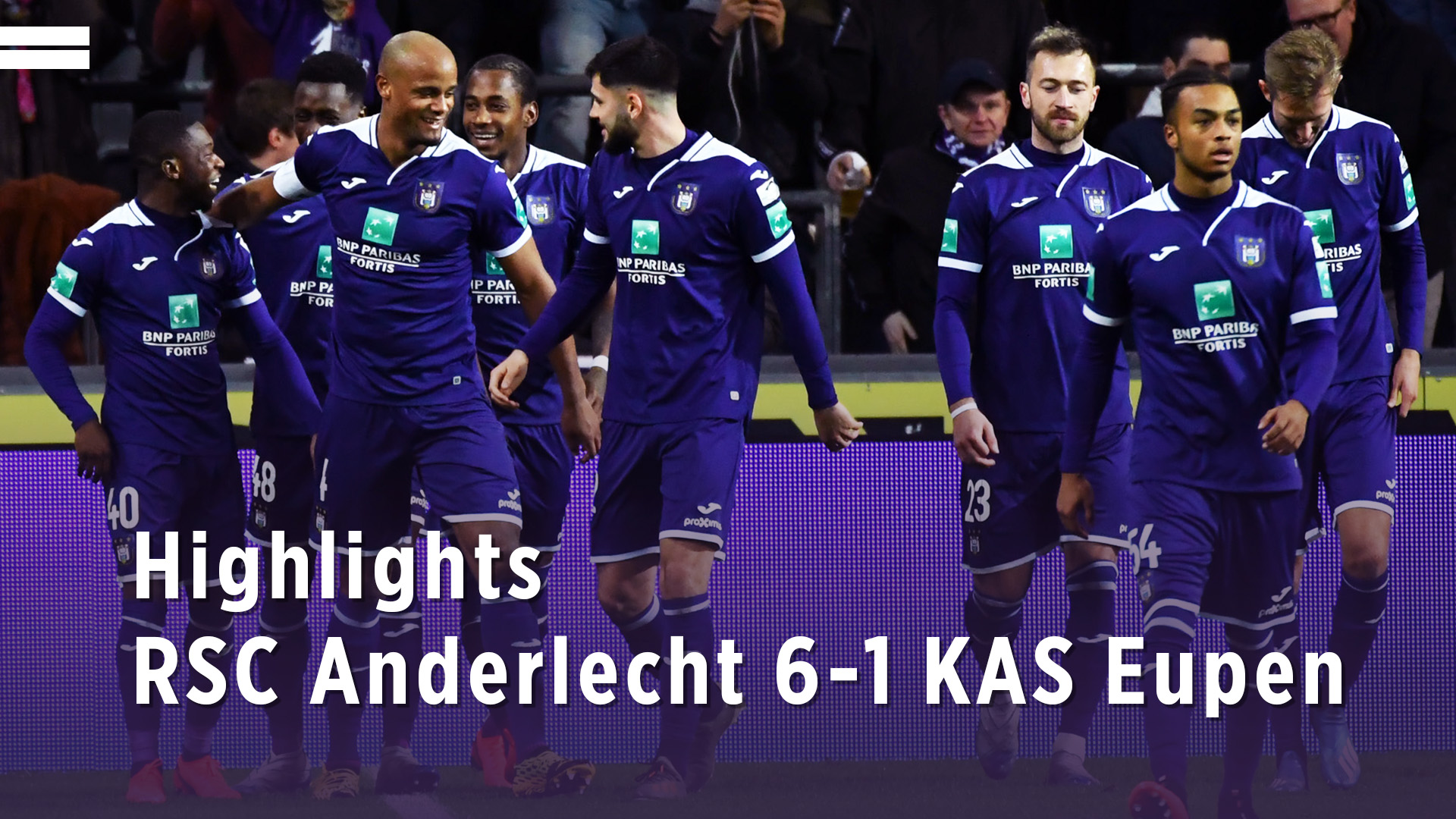 HIGHLIGHTS: RSC Anderlecht - Eupen