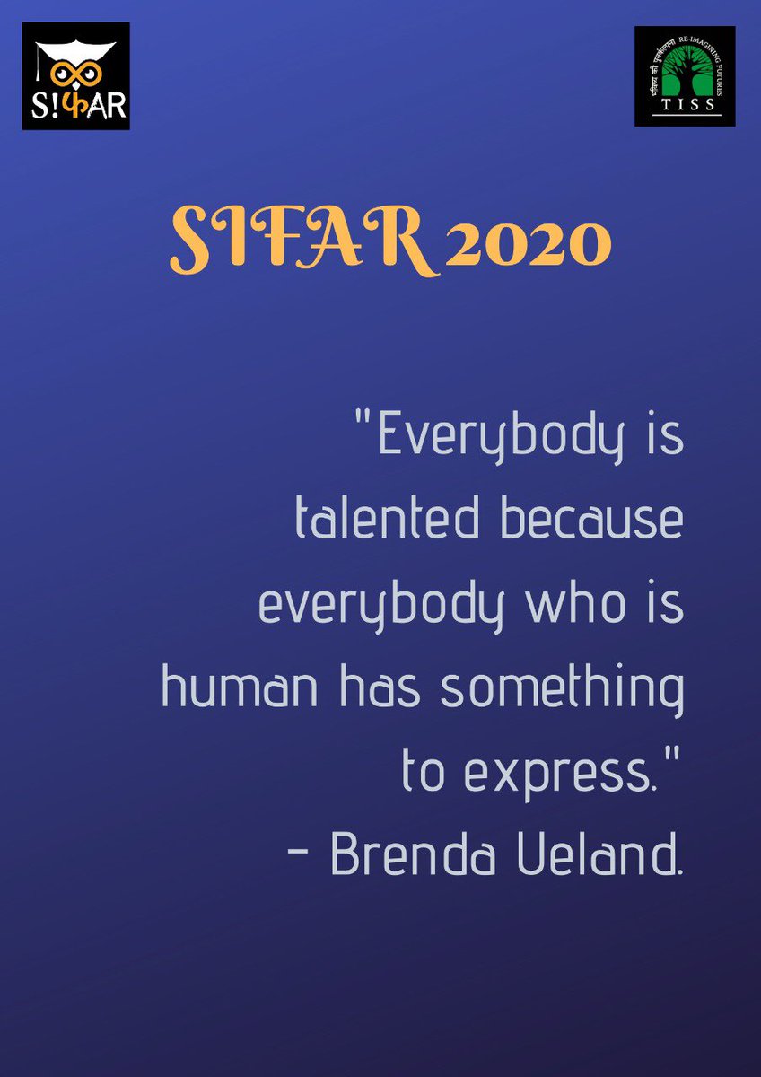 Sifar2020's tweet photo. Stay Tuned!

#ArtsinEducation #Sifar2020 #Zero #CEIAR 
#EducationFest #Education #KalaShikha #Kaksha #school #Arts #Tiss
#TISS #SIFAR2020 #CETEI #CollegeFest #Education https://t.co/aqSuhIutbI