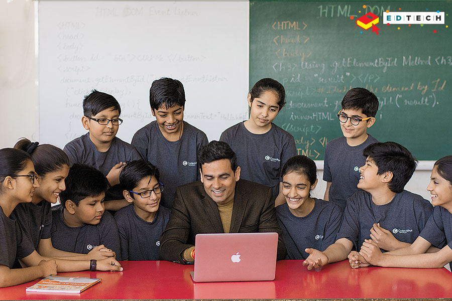 ForbesIndia's tweet photo. Edtech startups like @whitehatjunior and Hackberry will make your kids app makers before they turn 10: https://t.co/FLpAMKxD5Y | By @nainithaker 

#EdtechSpecial
@codevidhya https://t.co/NKQoxRf6r4