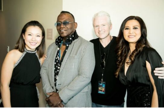 classicaltorock's tweet image. Cellist #EmmaLee and #RandyJackson with co-founders #StanSharp and #Yutong at the 2018 #FromClassicalToRock.
#FC2R #ocmusicdance #IrvineBarclayTheater #musicanddance #charity #concert #benefit #nonprofit #giveback #forthekids #success #performingartseducation #musiceducation
