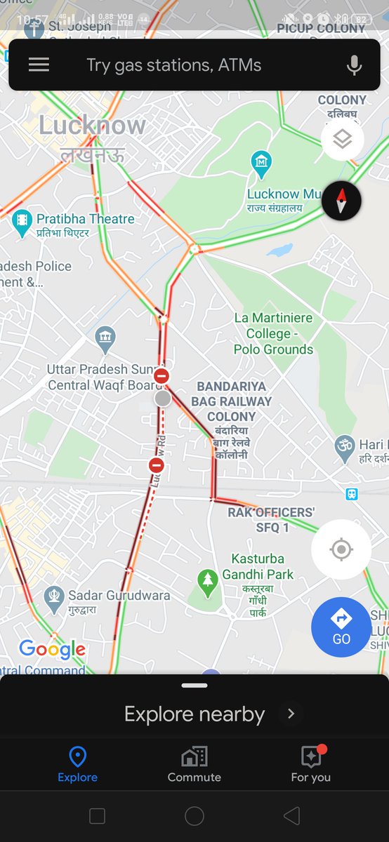 baba_tamjeed's tweet image. 45+ minute wasted in this jam !!!
Hope their are some alternate way availablenwhich could be opted so as to avoid such a chaos
@Uppolice @ANINewsUP @uppwdofficial @dgpup #RequestHelp