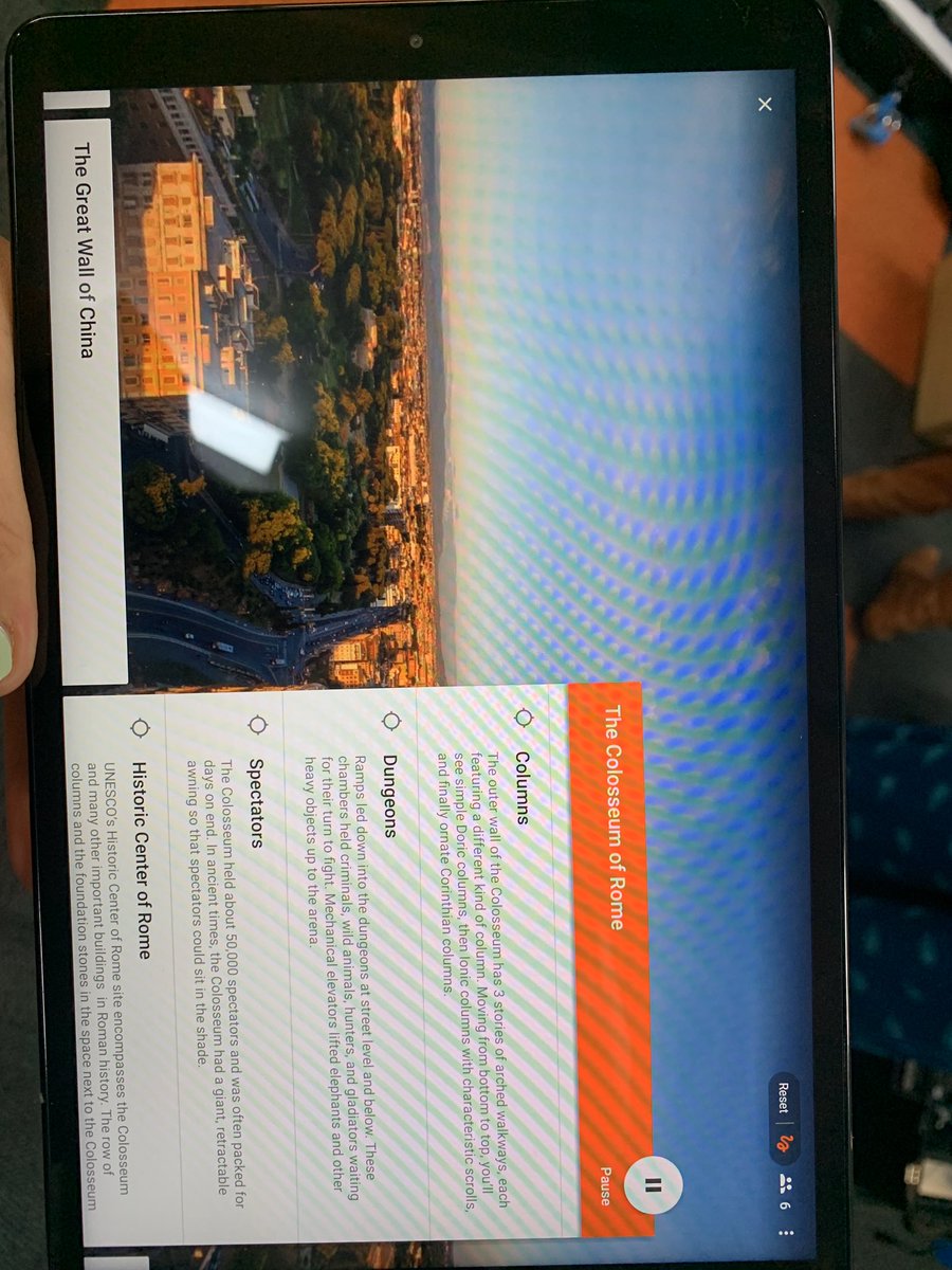 JJPurtonJones's tweet image. Teachers engaged with learning about #VR with #Googleexpeditions They are loving the kit. Thanks @DanielAtTFE for your help!