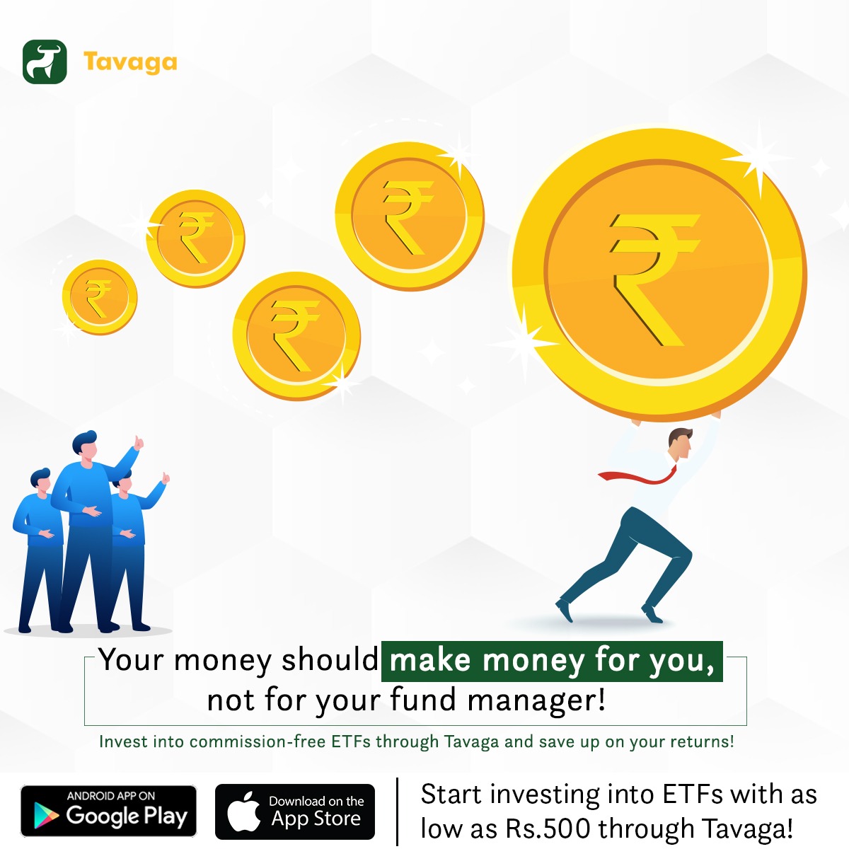 You work hard for your money, so make sure it works hard for you!

Avoid high commissions by investing in Exchange Traded Funds and start your journey of becoming truly financially independent!

#financialindependence #savings #highcommissions #exchangetradedfunds #etfs