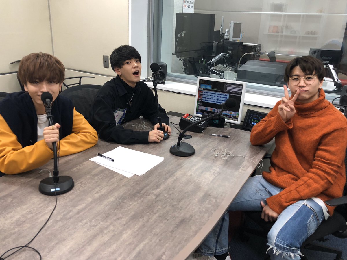 kbc_radiojack's tweet photo. 本日のR-ジャックは

FANTASTICS from EXILE TRIBEの
瀬口黎弥さん&amp;木村慧人さん&amp;中島颯太さん♪

3人でお送りする25分間を
ぜひお楽しみください♪
「FANTASTIC9」についてのトークも
ありますよぉ♪

本日24時05分からです♪ https://t.co/ZVaGJ85o1E