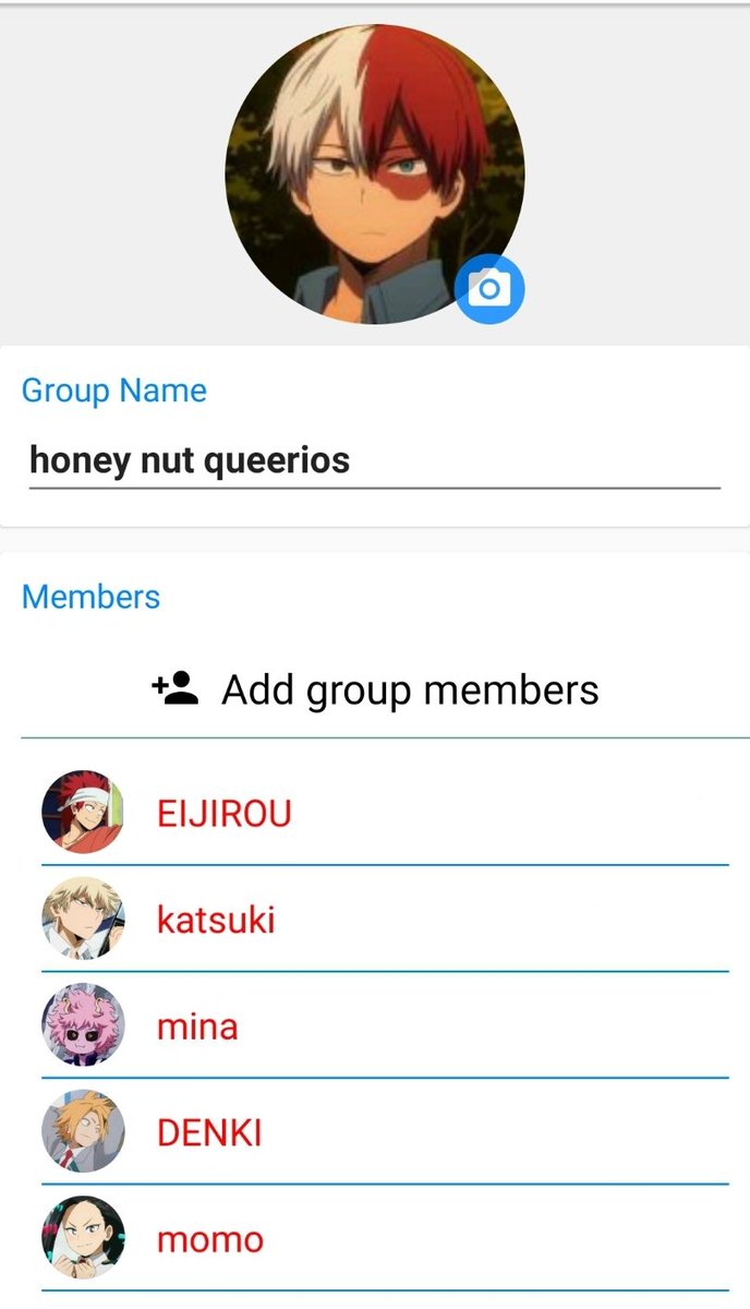 groupchats!!! the format might be weird cuz im on android rip