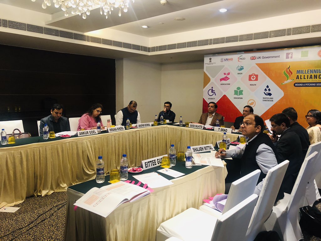 eittee's tweet photo. We kick off the three day exciting #socent #pitch under the sixth round of the @MADevImpact. #Innovate for #impact @IndiaDST @anitadst16 @usaid_india @ficci_india https://t.co/ia88bqfu6P