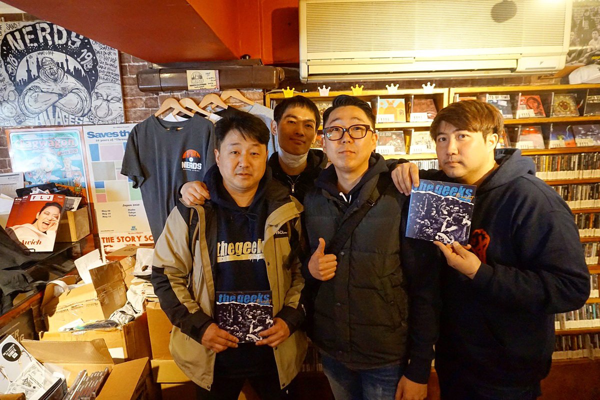 Welcome to 🌇THE GEEKS from🇰🇷The Constant EP is available at store🍩 来日のTHE GEEKSが来店！昨日は足を運べましたがエネルギー溢れるステージングは変わらず！手を取り合ってアジアのシーンが一つになれるハードコアコミュニティは素晴らしいです🤝 <a href="/IFLBooking/">It’s For Life Booking</a>