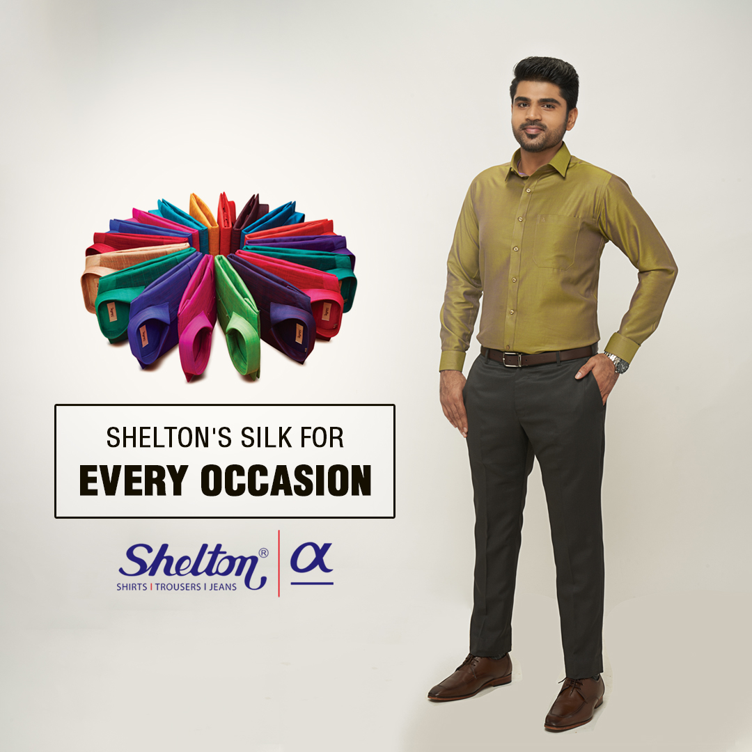 Shelton silk for every occasion
Visit our nearest outlet today!

#formals #formalshirts #formalwear #formalcollections  #lifestyle #BrandShirts #menswear #ShirtsCollection #SheltonShirts #partywear #casualwear #coolstyle #mensstyle #stylishshirts #shelton #silk #every #occasion