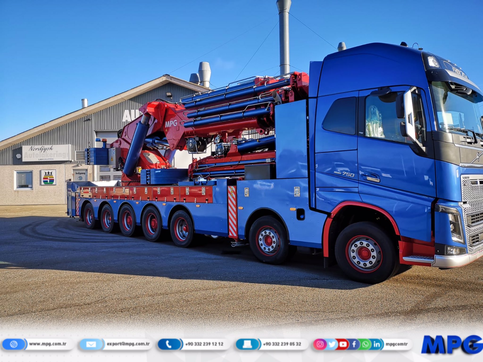 MPG A.Ş. (MPG Inc.) on Twitter: "“Ağır hizmet tipi yeni vincimiz kullanıma hazır./New heavy duty #MPG crane #mounted on 7 axle #Volvo ready for use...” #crane #heavymachinery #vinç #heavylifting #kran #trucks #