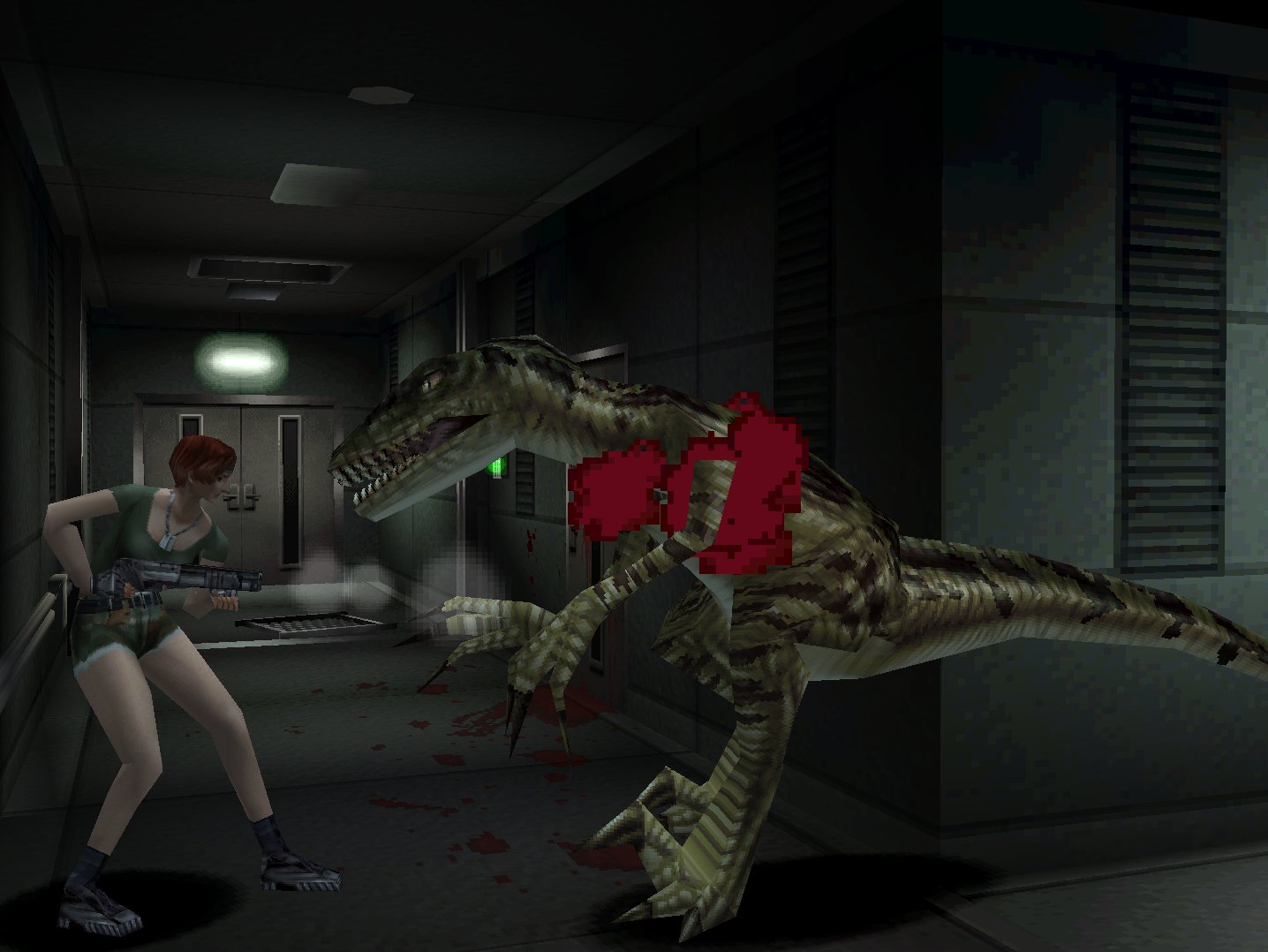 PS1 dinosaur game in 3D : r/psx