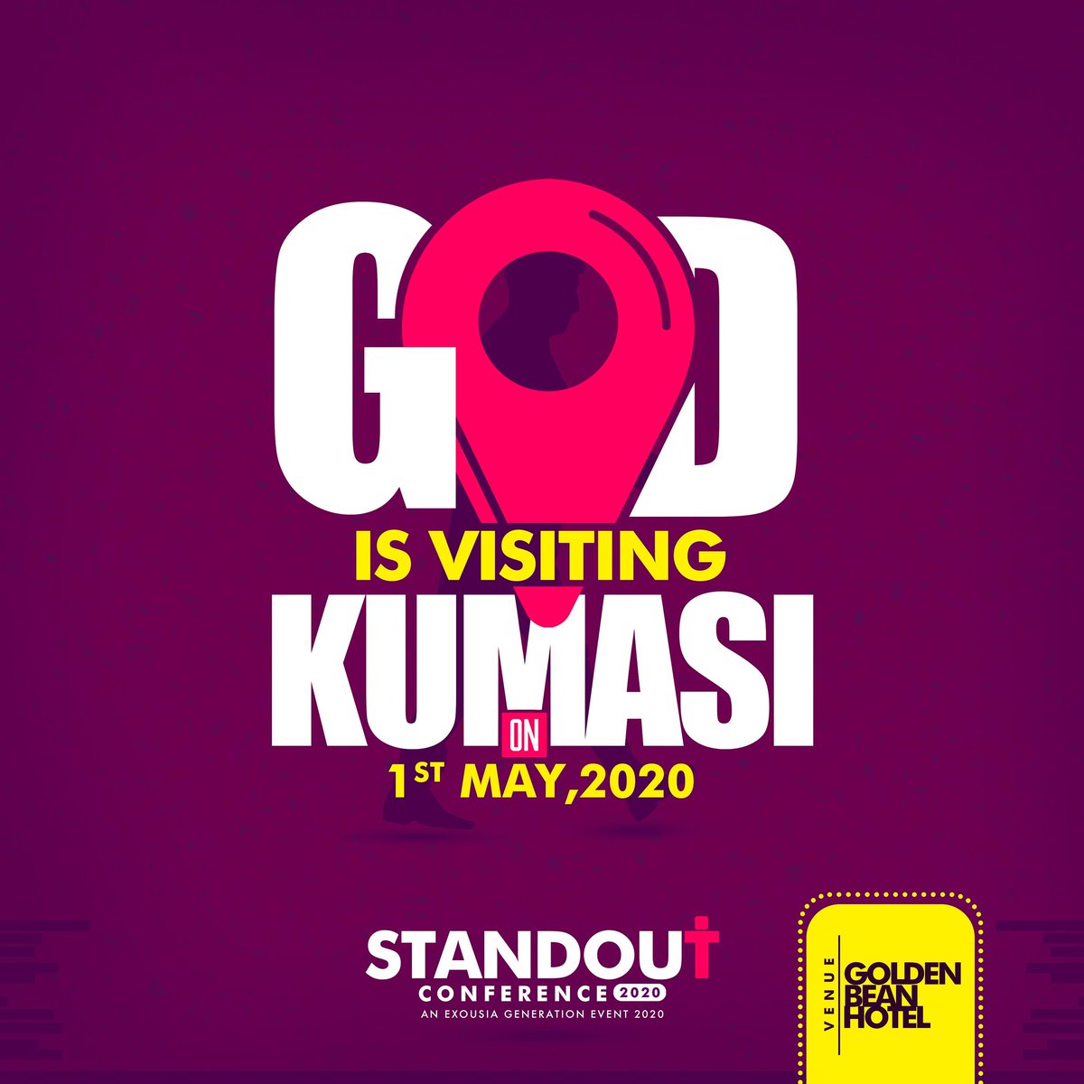 PhilOpokuNelson's tweet photo. Kumasi get ready for God's visitation.
#StandoutConference
#exousiageneration
#GoldenBeanhotel https://t.co/EeNJcIYXKx