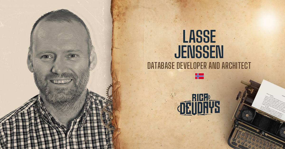 Meet Lasse Jenssen <a href="/lasjen/">Lasse Jenssen</a>, a Norway based database developer and architect! On RigaDevDays 2020, he'll do a Hibernate performance troubleshooting session together with another of our speakers this year, Vidar Eidissen. @NiceTheoryVidar 
2020.rigadevdays.lv/speaker/lasse-…